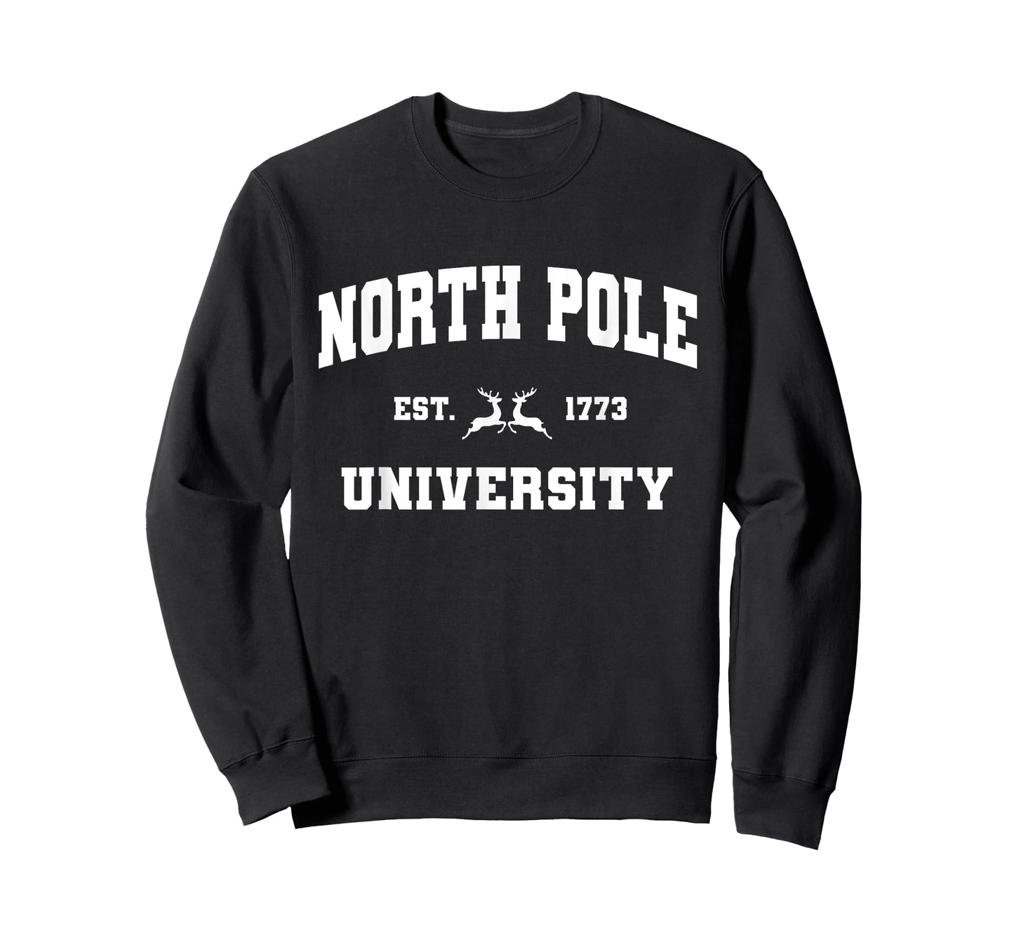 Christmas North Pole University Santa Workshop Elves Red T-Shirt