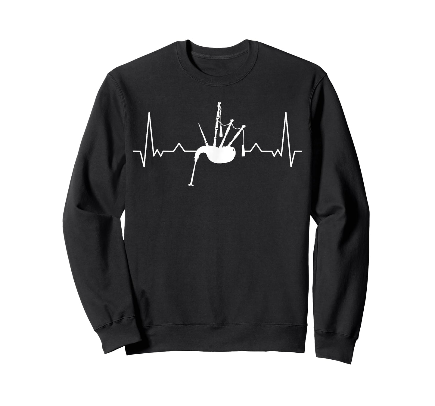 Bagpipe Heartbeat Bagpiper T-Shirt