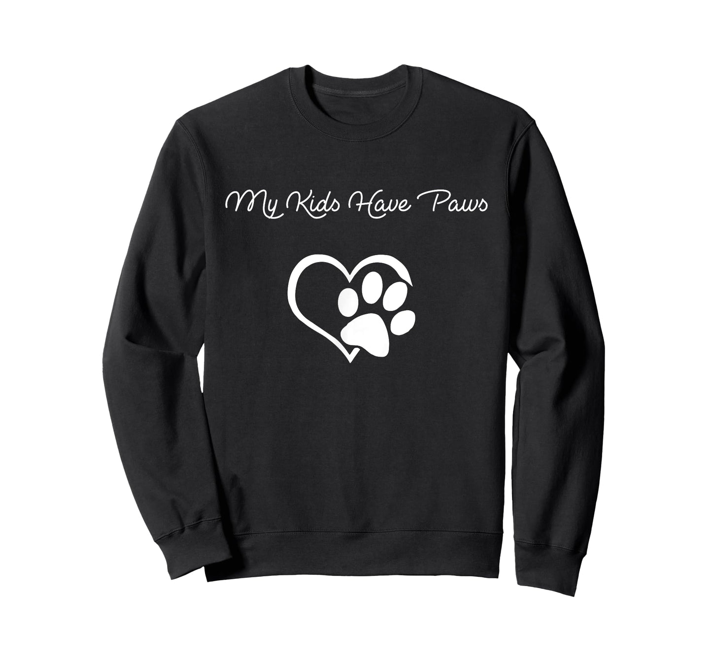 My Kids Have Paws Funny T-shirt Gift Dog Cat Lovers! T-Shirt