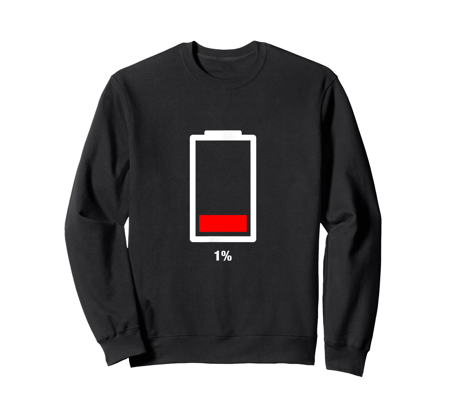 1% Low Battery T-Shirt T-Shirt