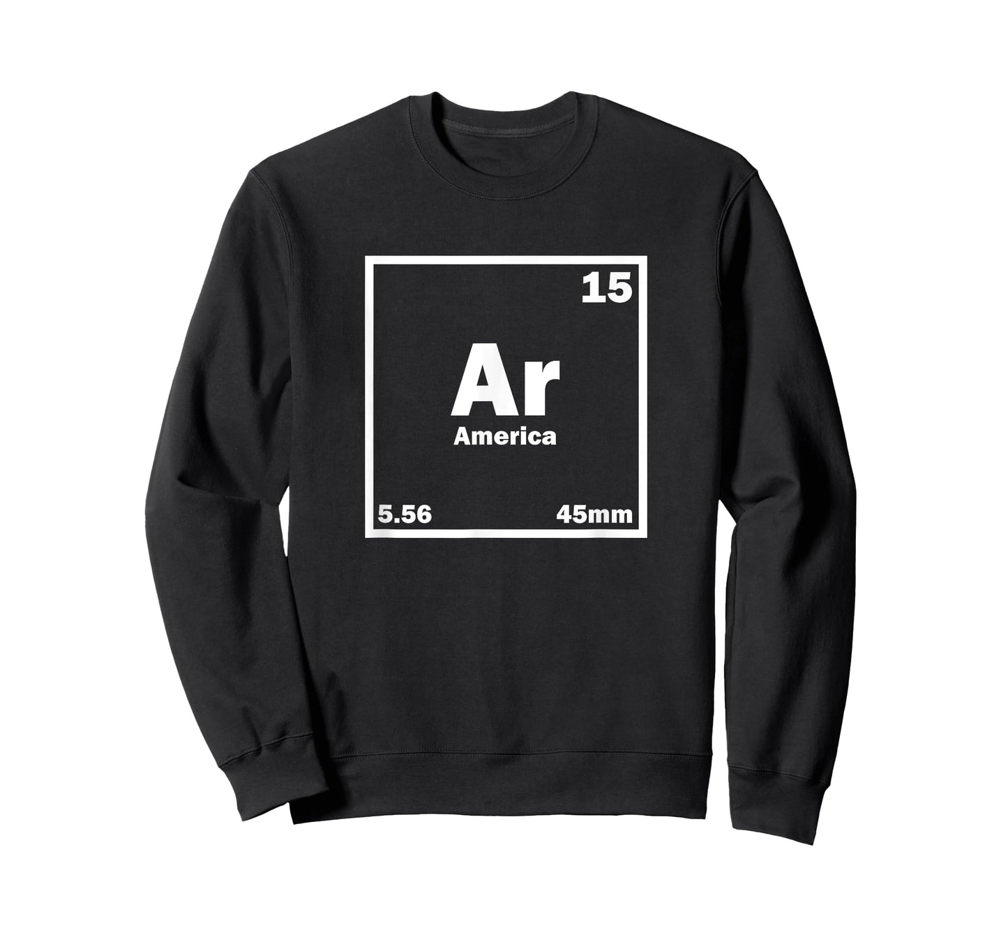 Cool America Gun Shirt - AR-15 Periodic Table Tee T-Shirt