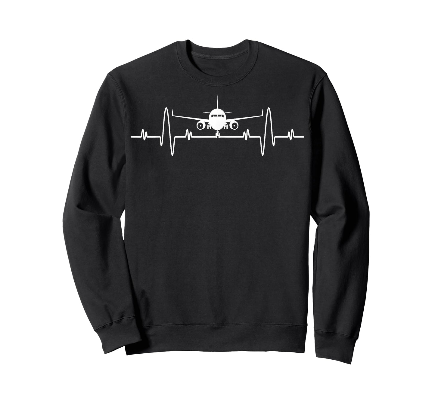 Airplane Pilot Heartbeat Shirt - Flying Gifts Airplane Pilot T-Shirt