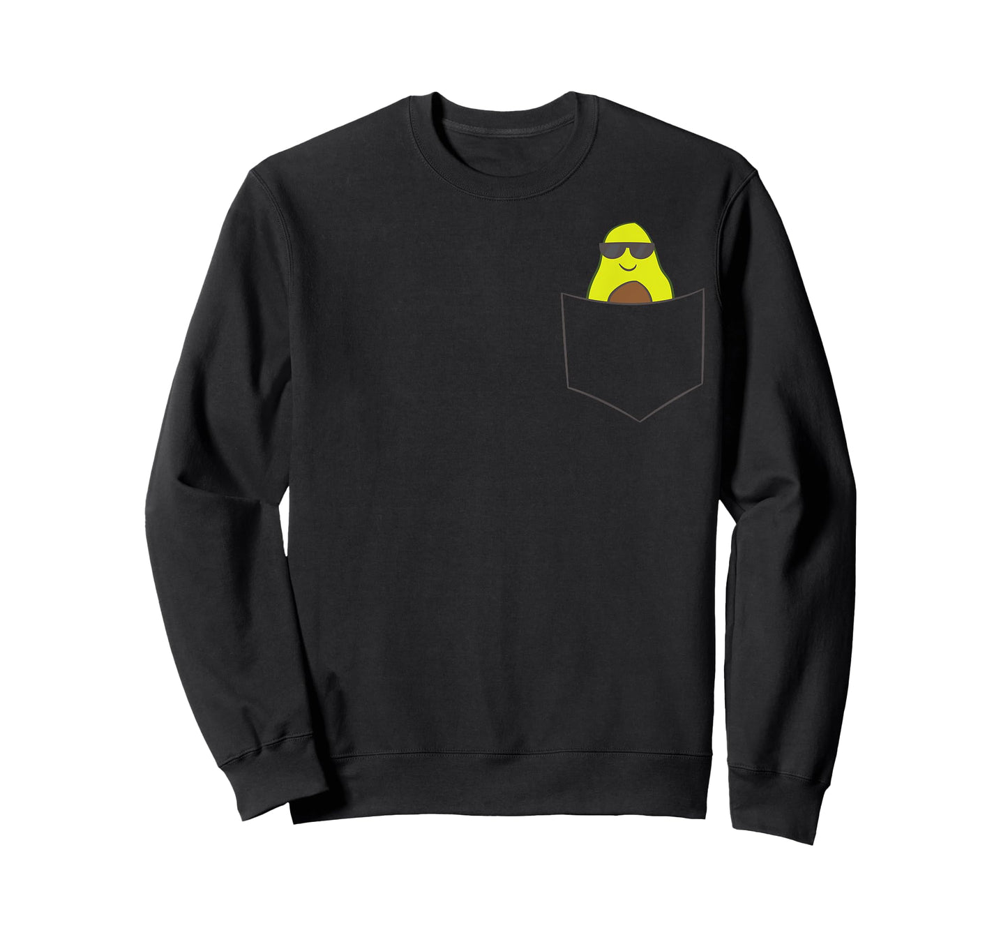Avocado In A Pocket Vegan Food Pocket Avocado T-Shirt