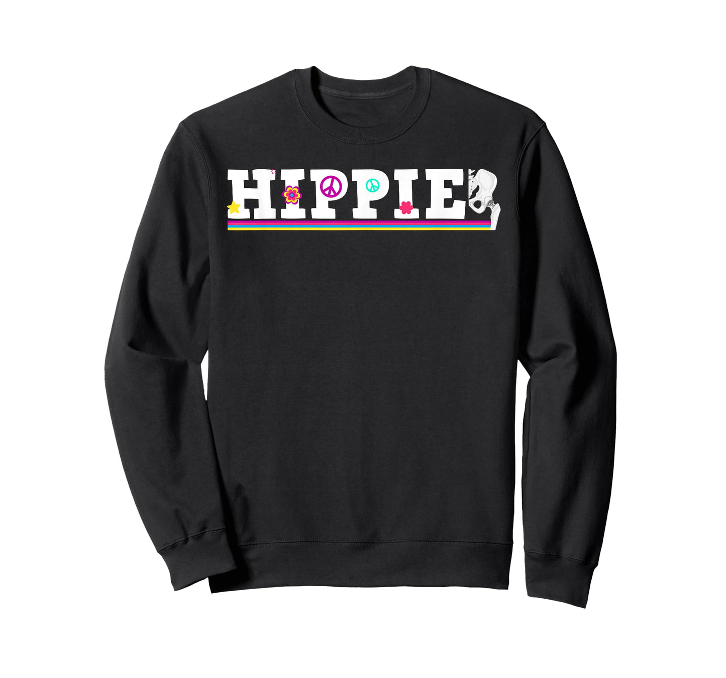 Cool Hip Replacement For Men Women After Hip Surgery Hippie T-Shirt