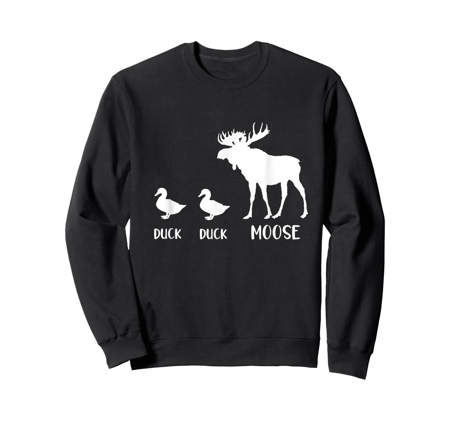 Duck Duck Moose T-Shirt Funny Moose Wildlife Lover Tee Gift T-Shirt
