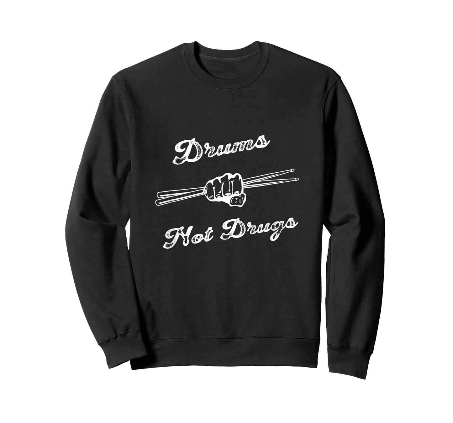 Drums Not Drugs Drumming Drummer Drumsticks Music Drumset T-Shirt