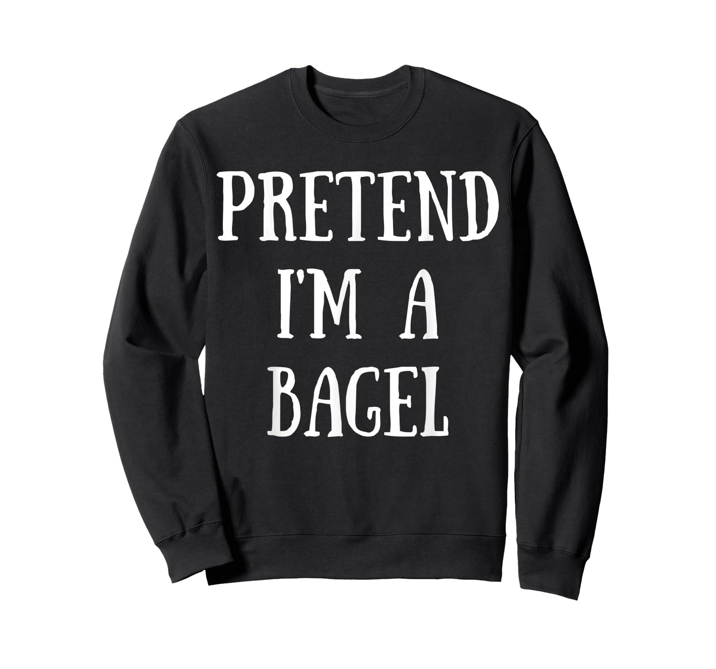 Pretend I'm a bagel Costume Halloween Funny food bagel T-Shirt