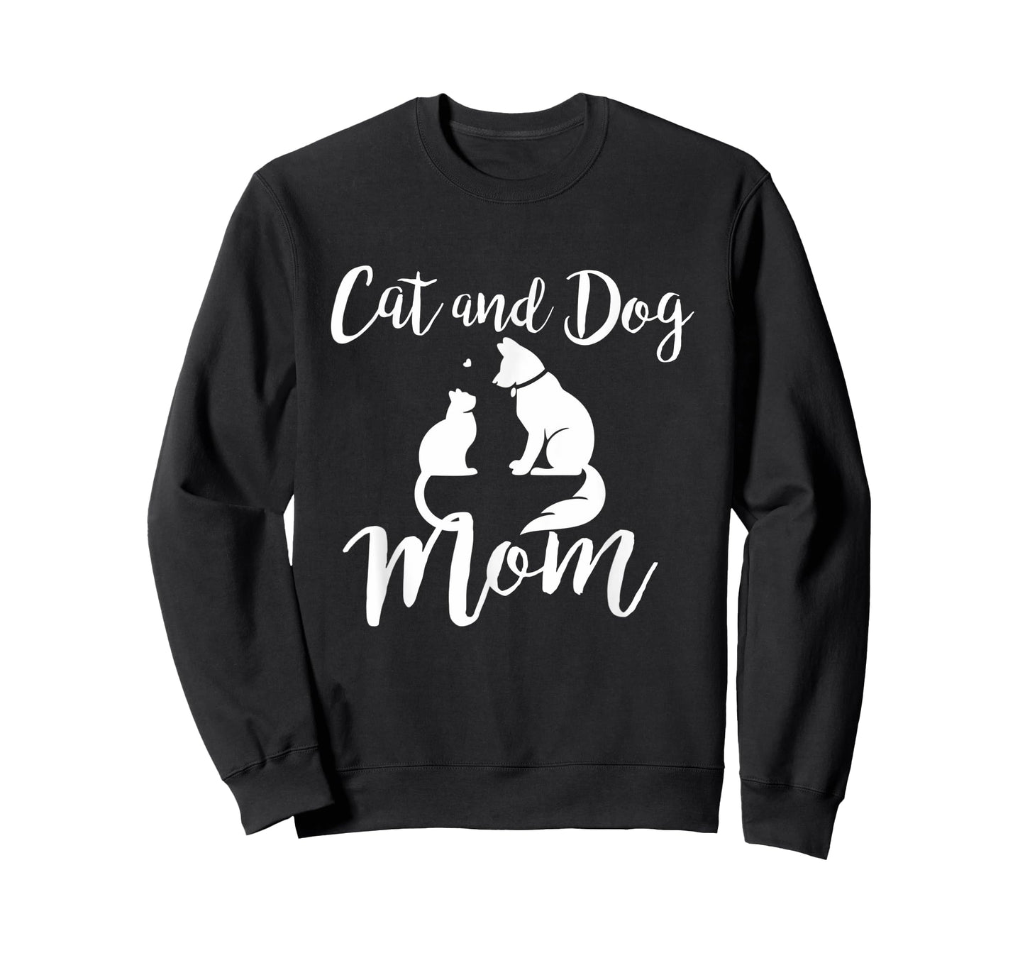 Pets Animals Cats and Dogs T-Shirt Cat Mom AF Dog Dad Puppy