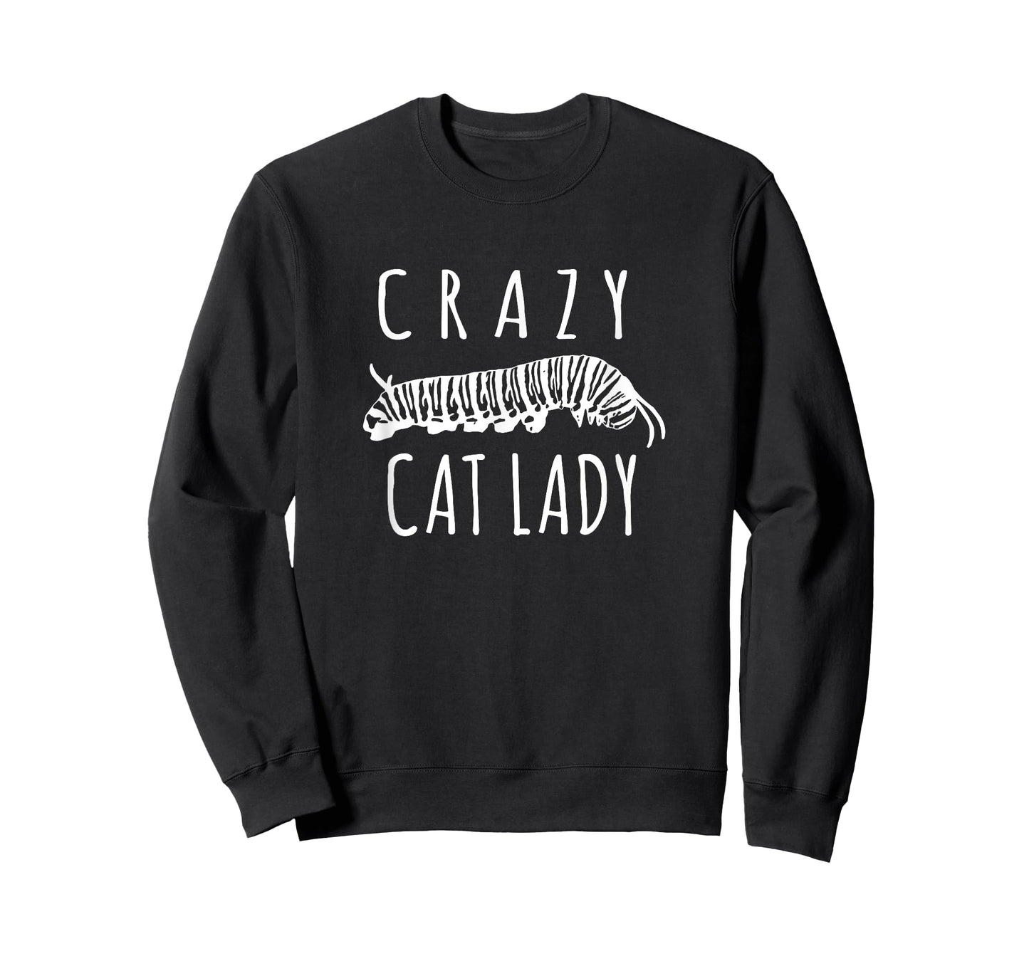 Crazy Cat Lady - Funny Monarch Caterpillar Gardener T-Shirt