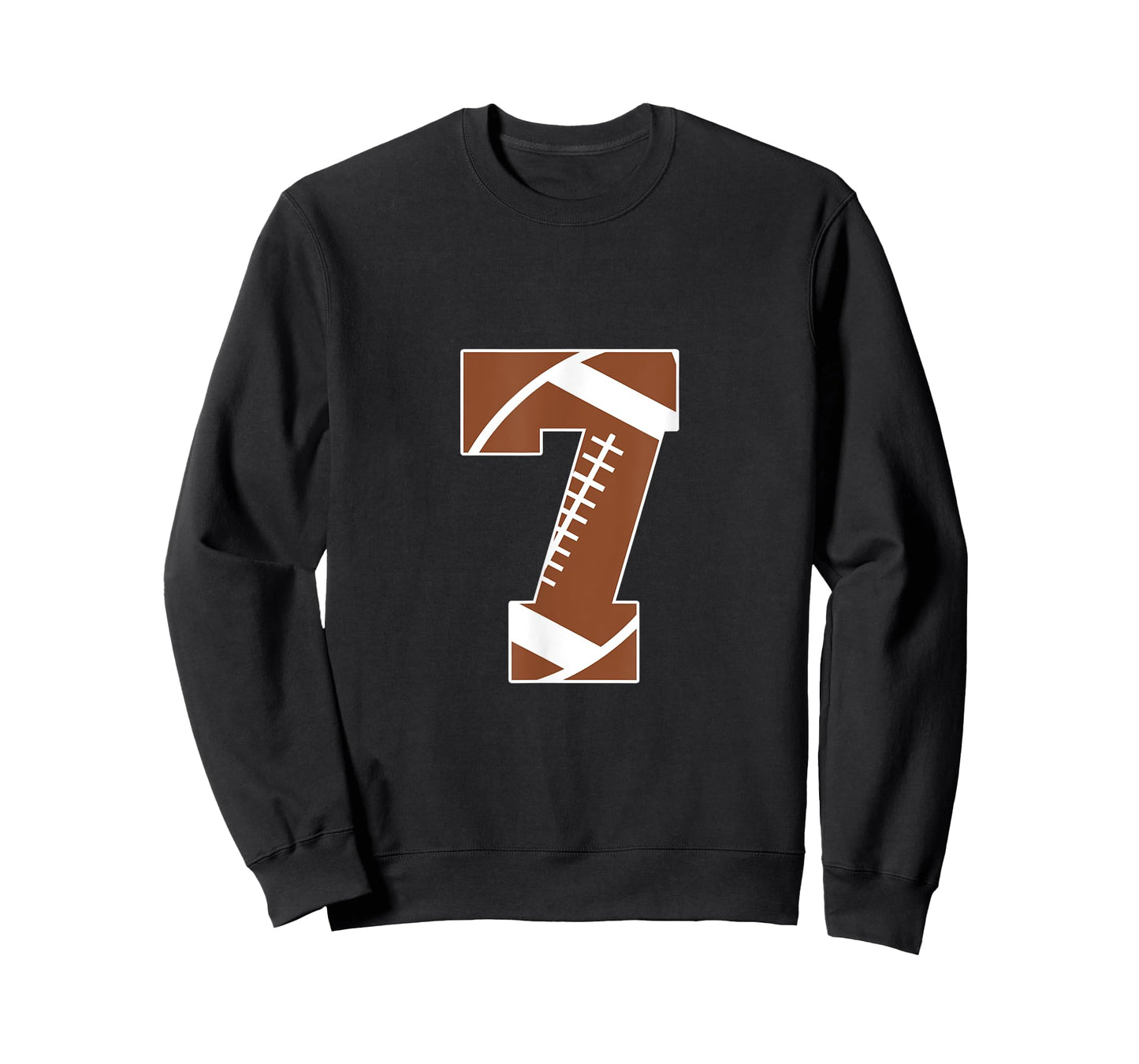 7th Birthday Kids Football Birthday Party 7 Years Old Boys T-Shirt