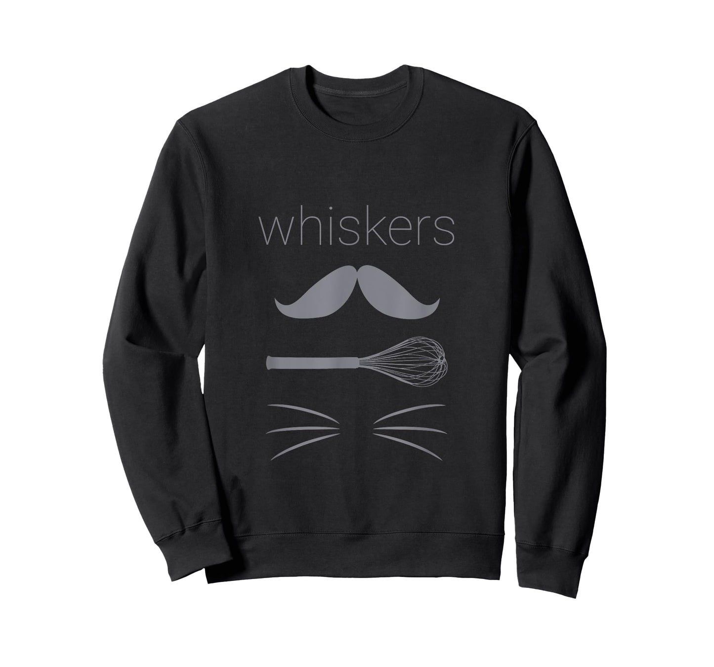 Funny, Whiskers T-Shirt, whisk, animal whiskers, mustache