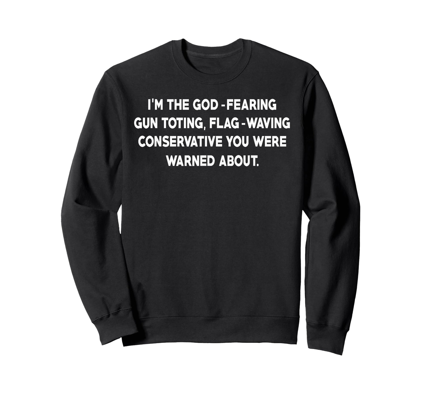 "God Fearing, Gun Toting" Funny Christian Republican T-shirt