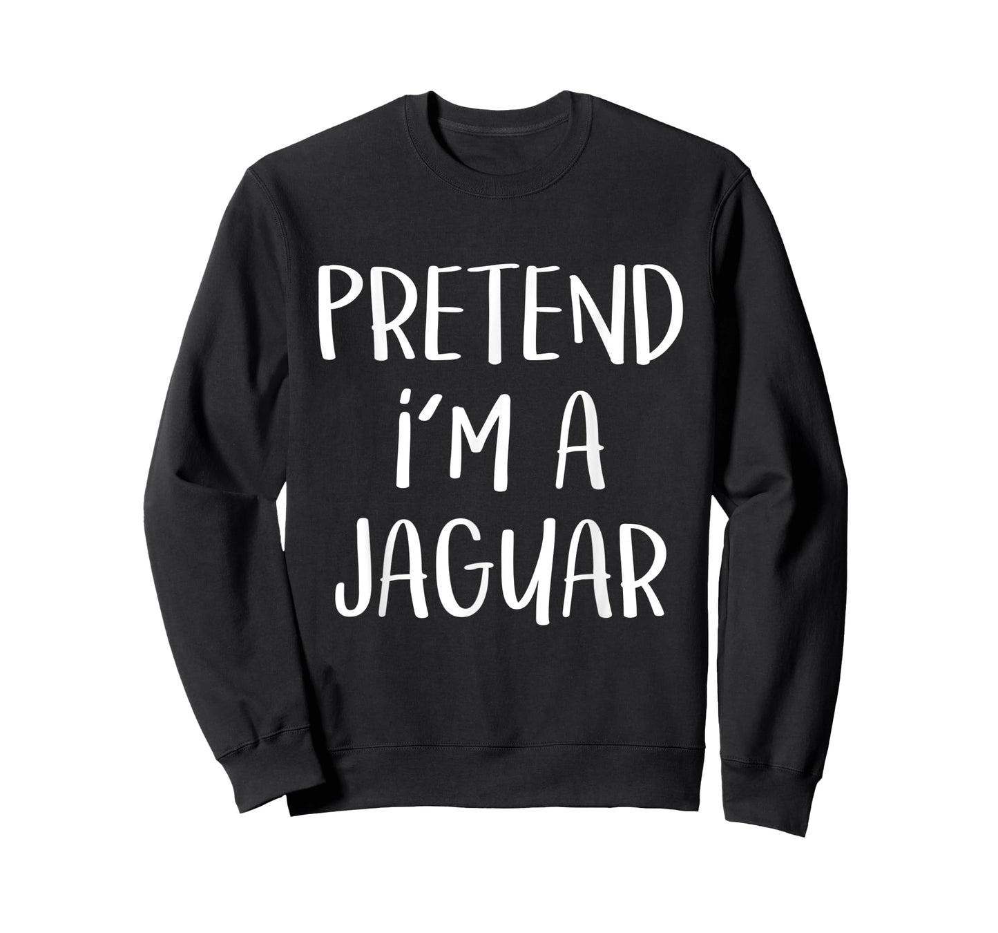 Pretend I'm A Jaguar Costume Party Funny Wild Cat Halloween T-Shirt for Men Women Kids