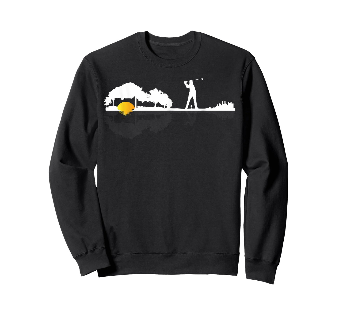 Cool Guitar Golf Player Gift Guitarist Golfer Unique Golfing T-Shirt