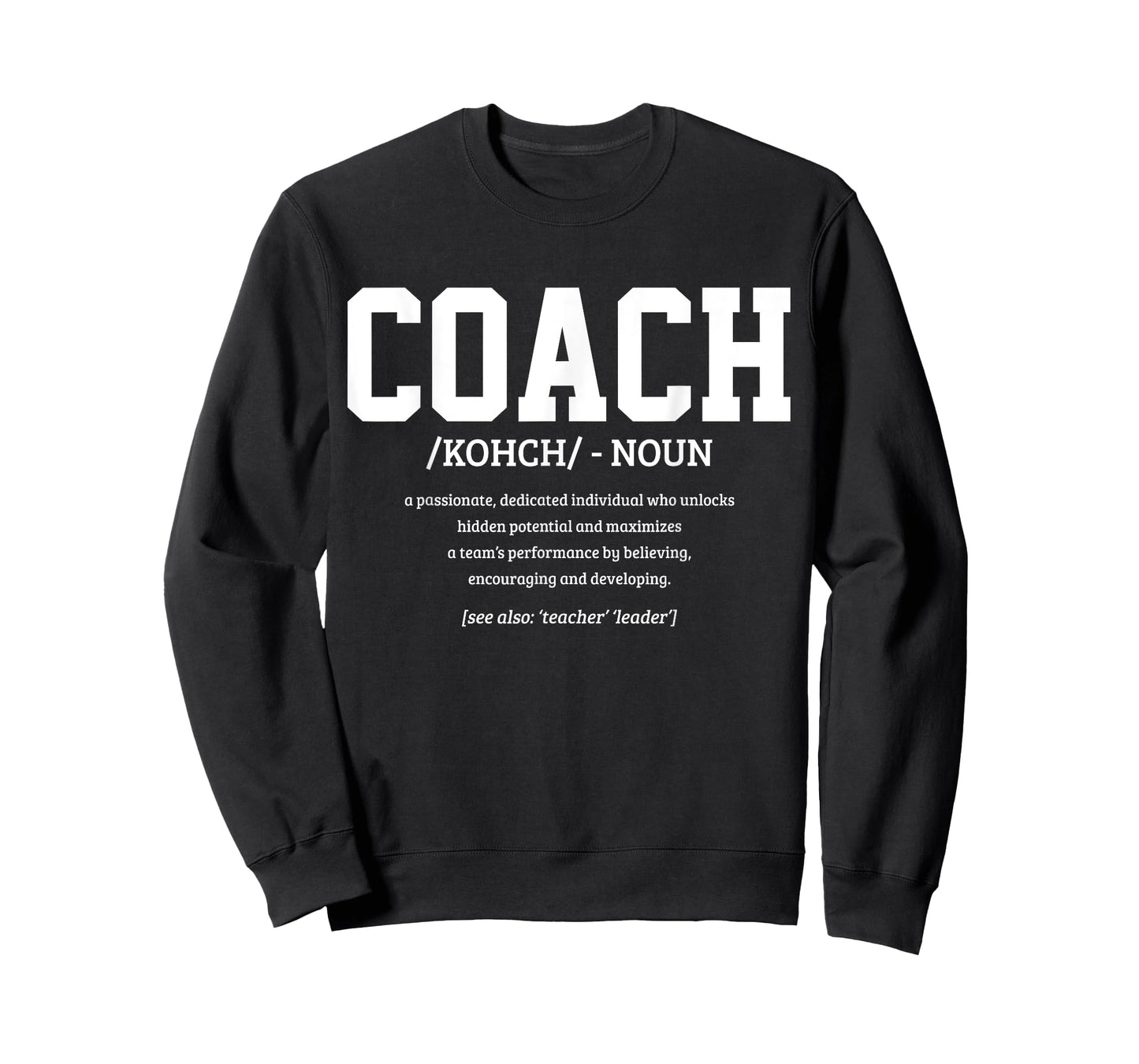 Coach Definition Funny Handball Football Trainer Sport T-Shirt