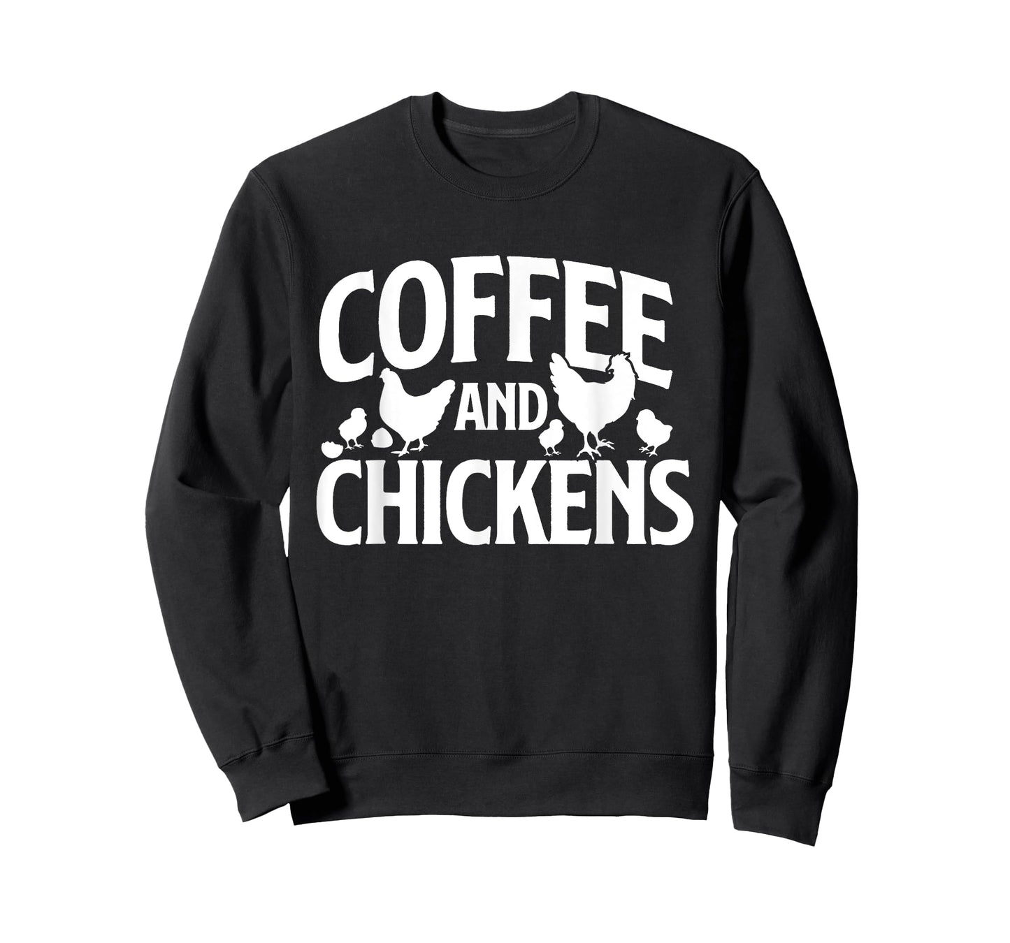 Coffee and Chickens - Chicken Lover Poultry Owner T-Shirt