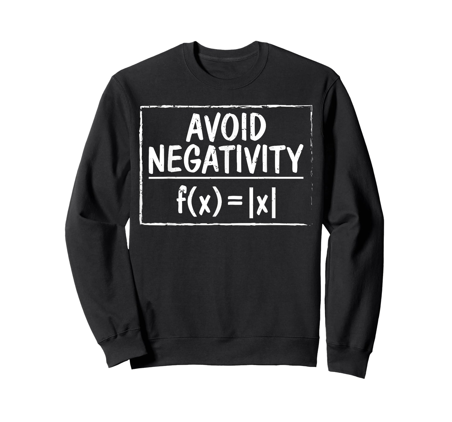 Avoid Negativity Funny Math Problem Engineer T-shirt