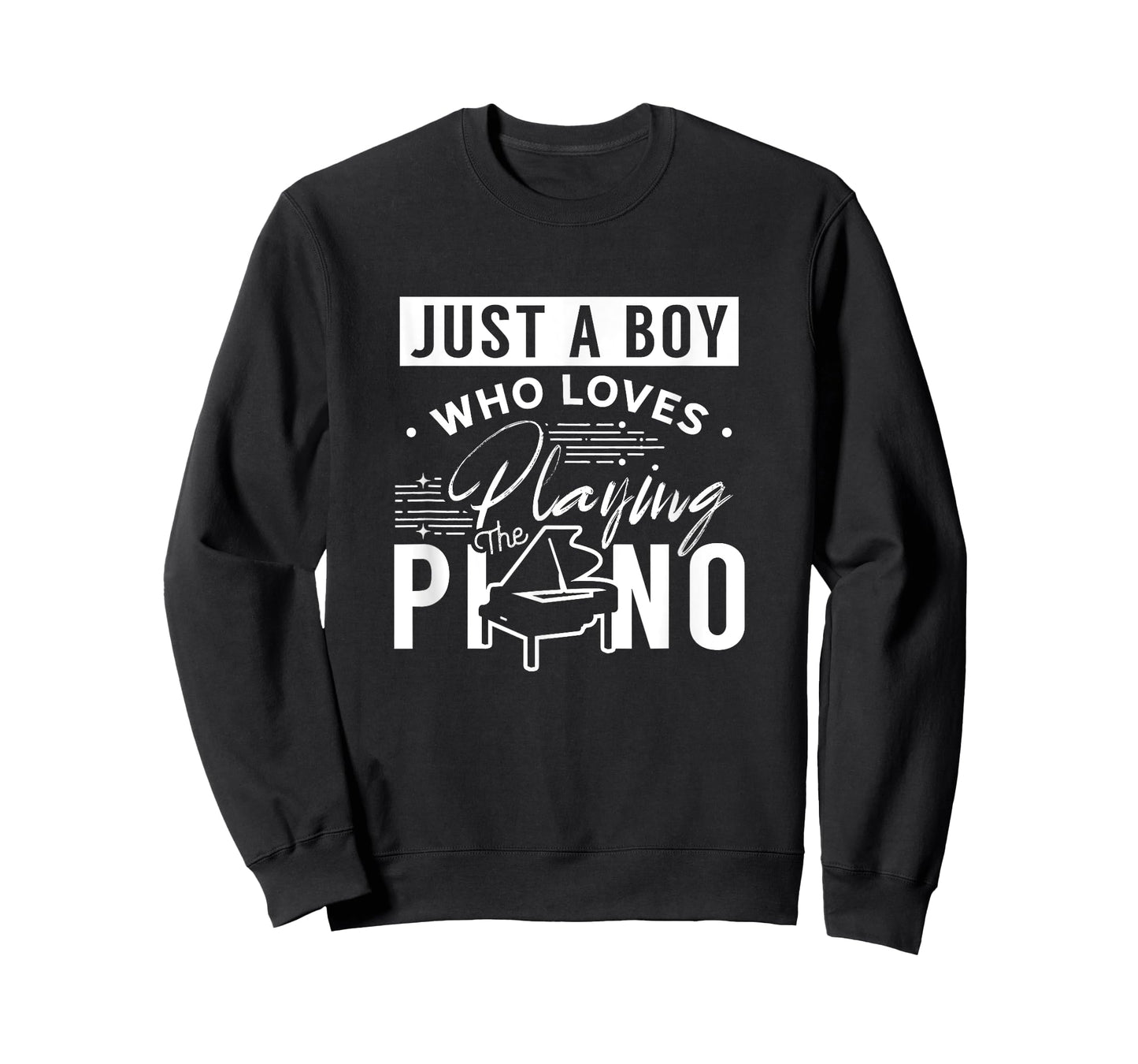 A Boy Who Loves Playing The Piano Pianist Musician Pianos T-Shirt