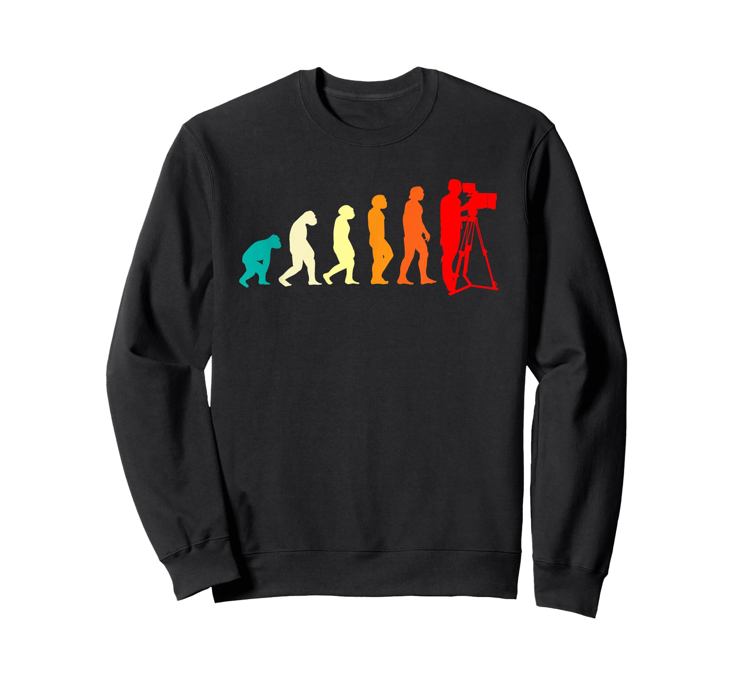 Film School Filmmaker Cinematographer Evolution Retro T-Shirt