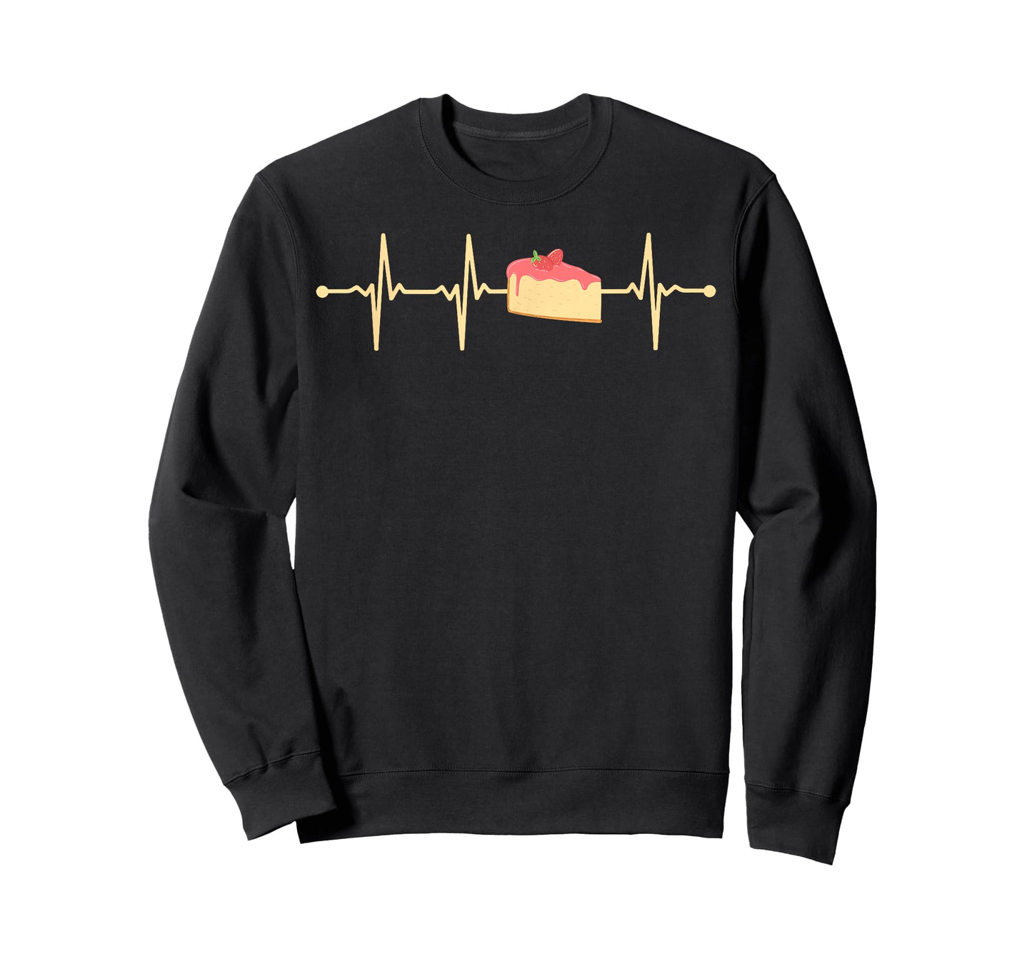 Cheesecake Heartbeat - Funny Cheesecake Lover T-Shirt