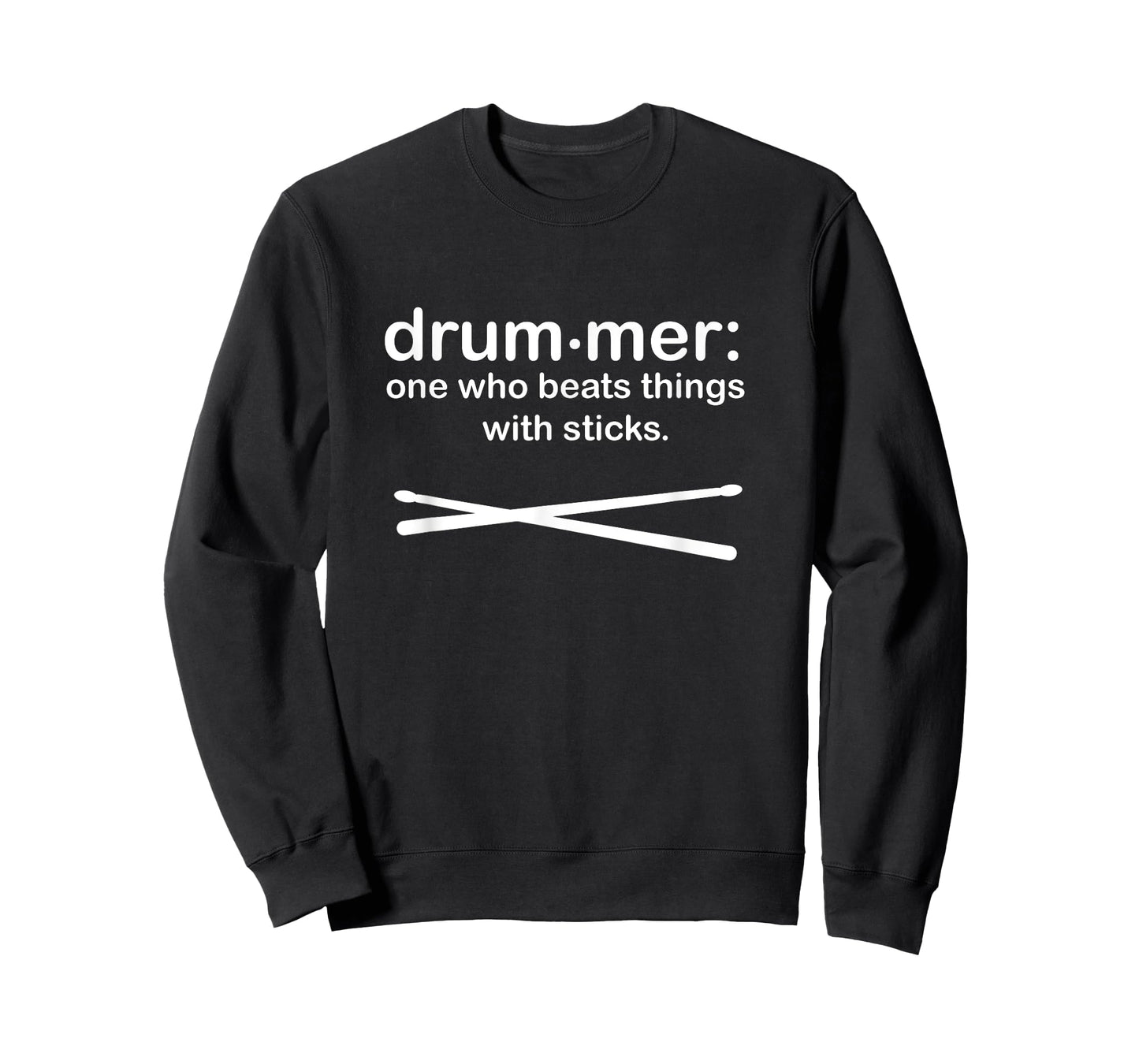 Drummer Definition - Drum sticks Funny Drummer Tshirt T-Shirt