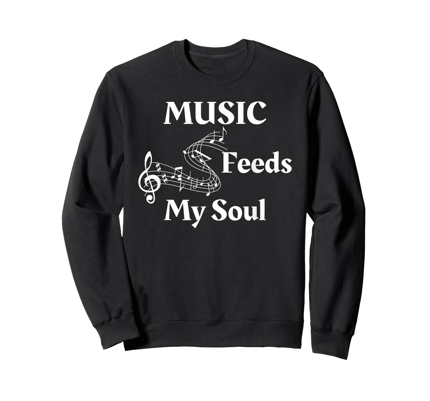 Music Feeds My Soul For Music Lover T-Shirt