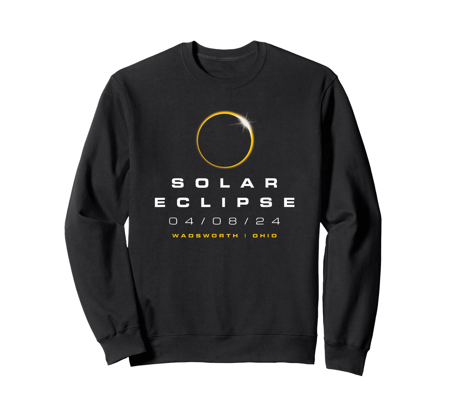 2024 Wadsworth Ohio Solar Eclipse T-Shirt