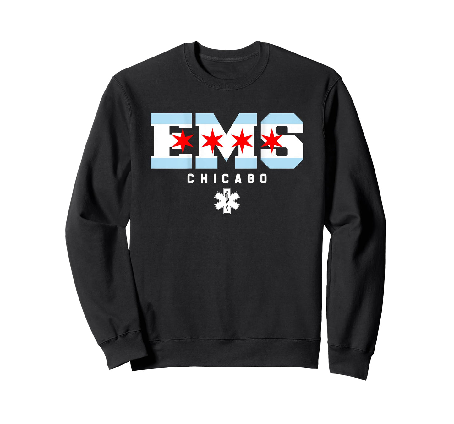 Chicago Illinois EMS Emergency Medical Services EMT Duty T-Shirt