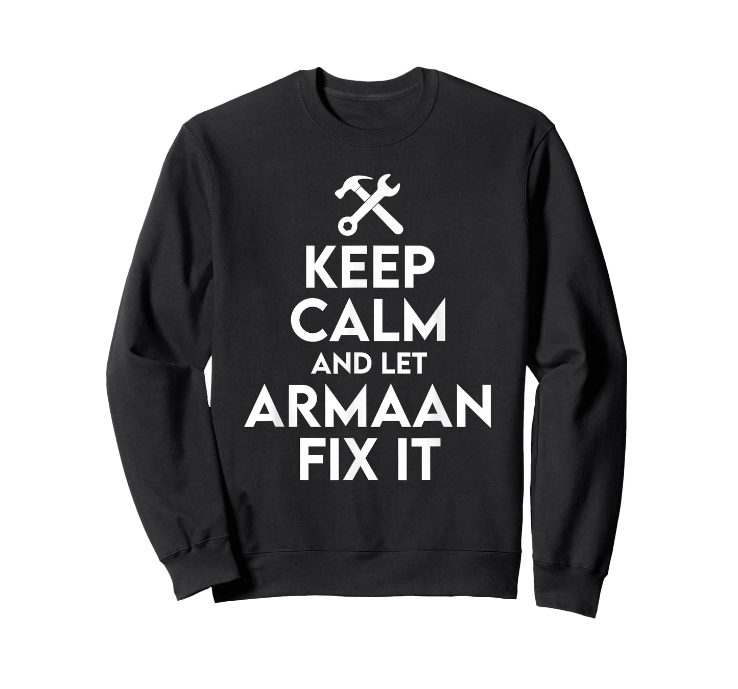 Armaan Handyman Birthday Name Personalized Armaan Mechanic T-Shirt