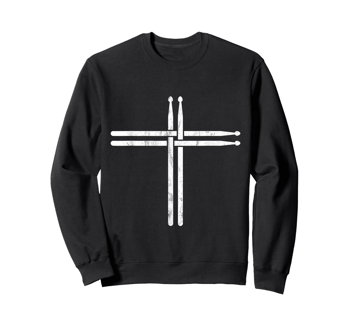 Christian Drum Stick Cross Funny Drummer T-Shirt