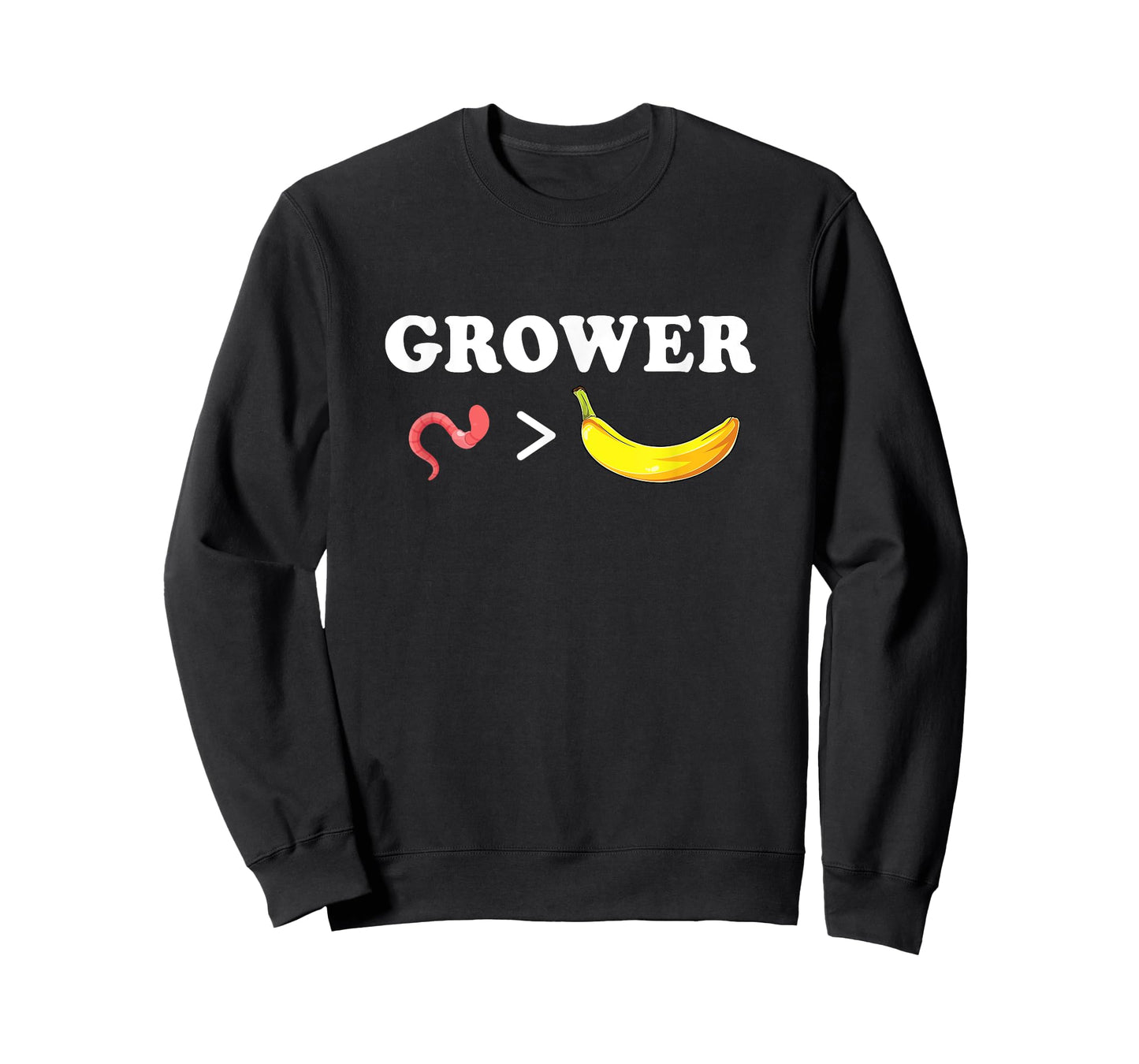 Grower not shower - Worm to Banana T-Shirt