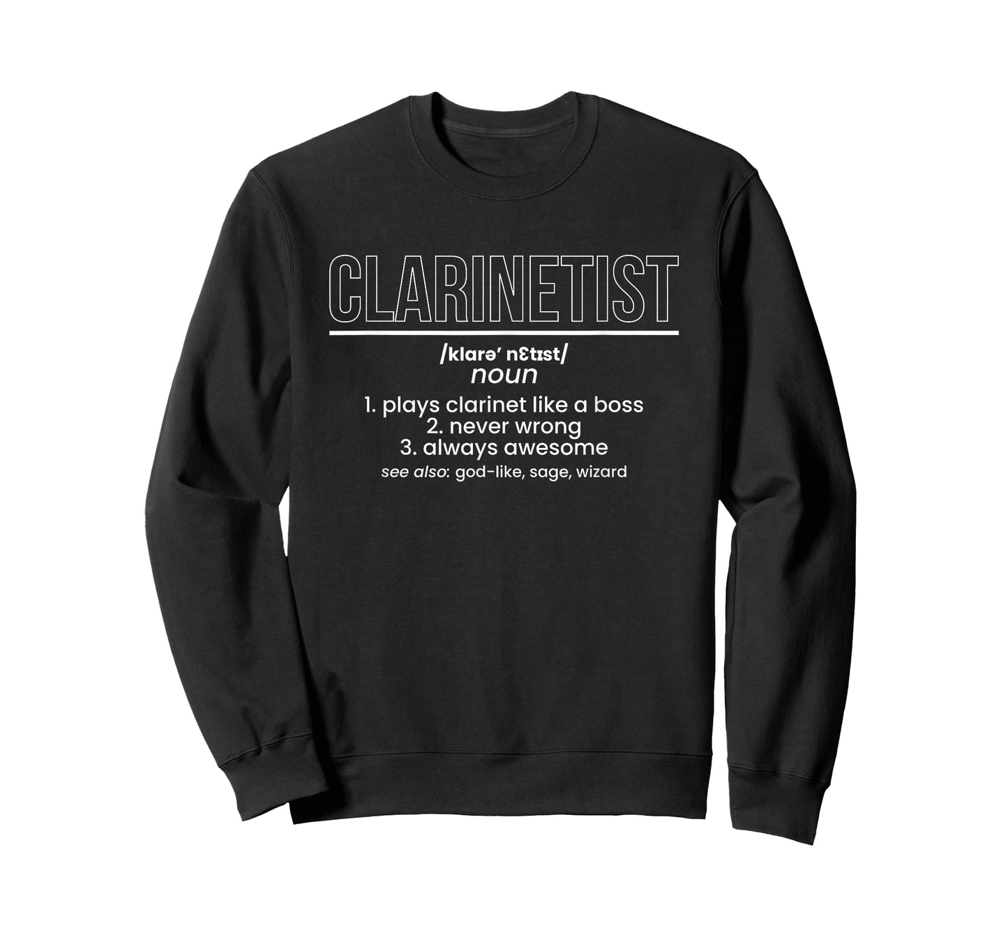 Clarinetist Definition Clarinet Clarinetist T-Shirt