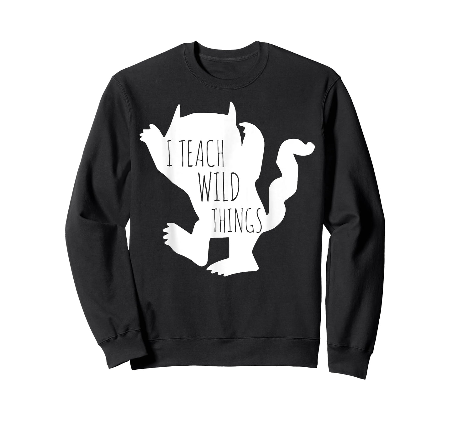 I Teach Wild Things Monster TShirt Funny Halloween Gifts T-Shirt