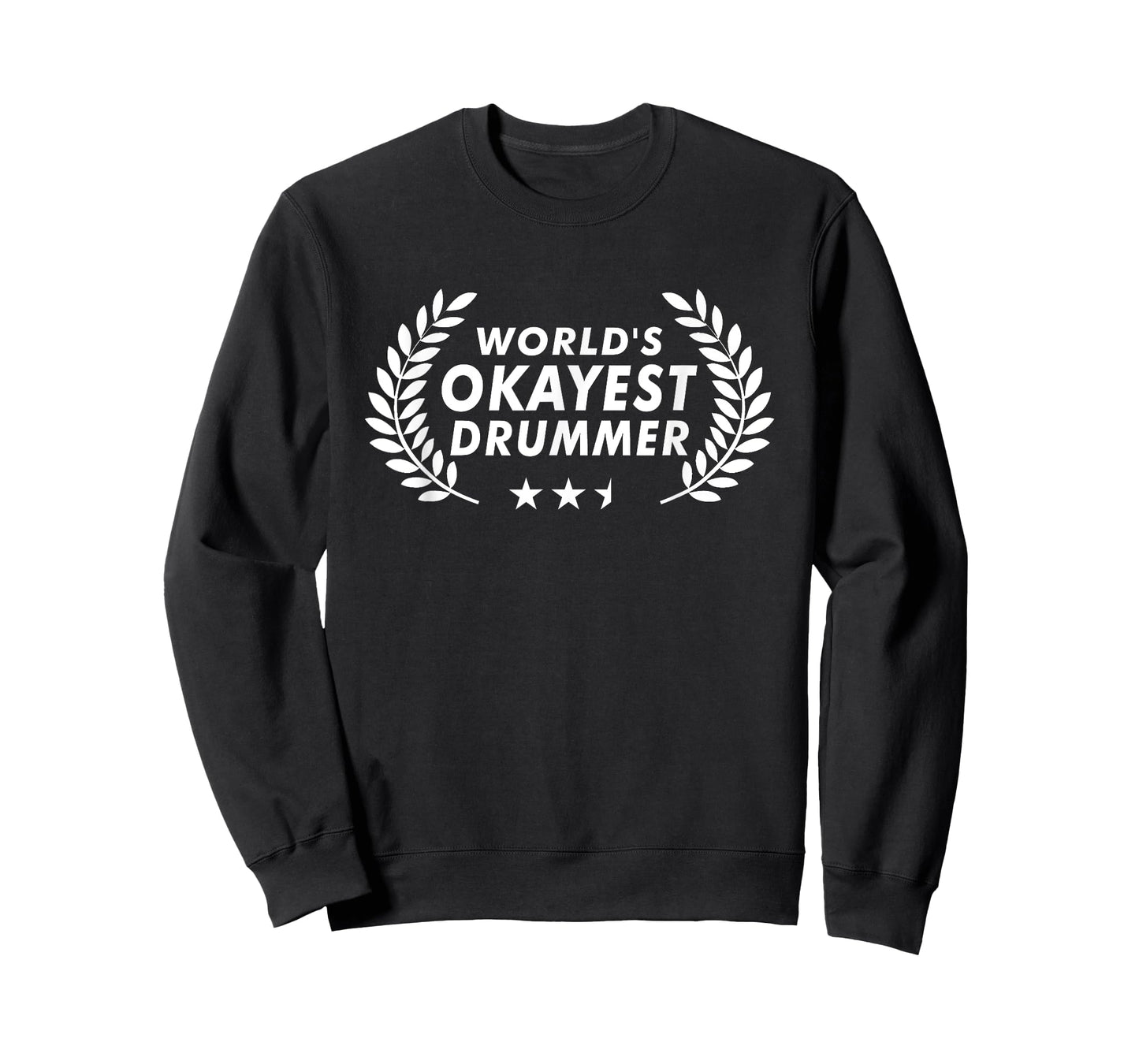 Drumming Shirts World's Okayest Drummer Funny Drum Player T-Shirt