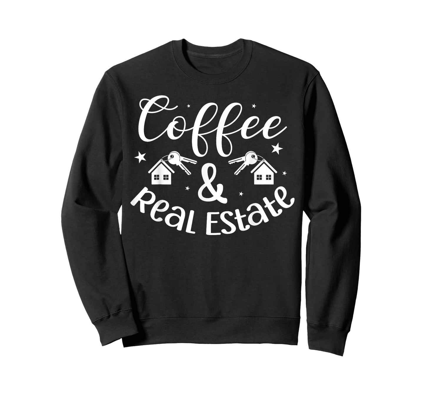 Coffee and Real Estate Investor Real Estate Agent Realtor T-Shirt