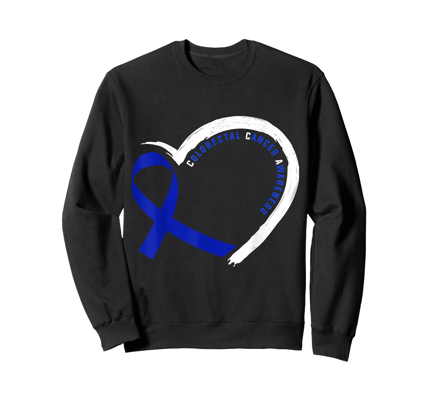 Colorectal Cancer Awareness Gift Idea Unisex-Adults Cancer Awareness T-Shirt Black Small Classic Fit Short Sleeve Crew Neck T-Shirt