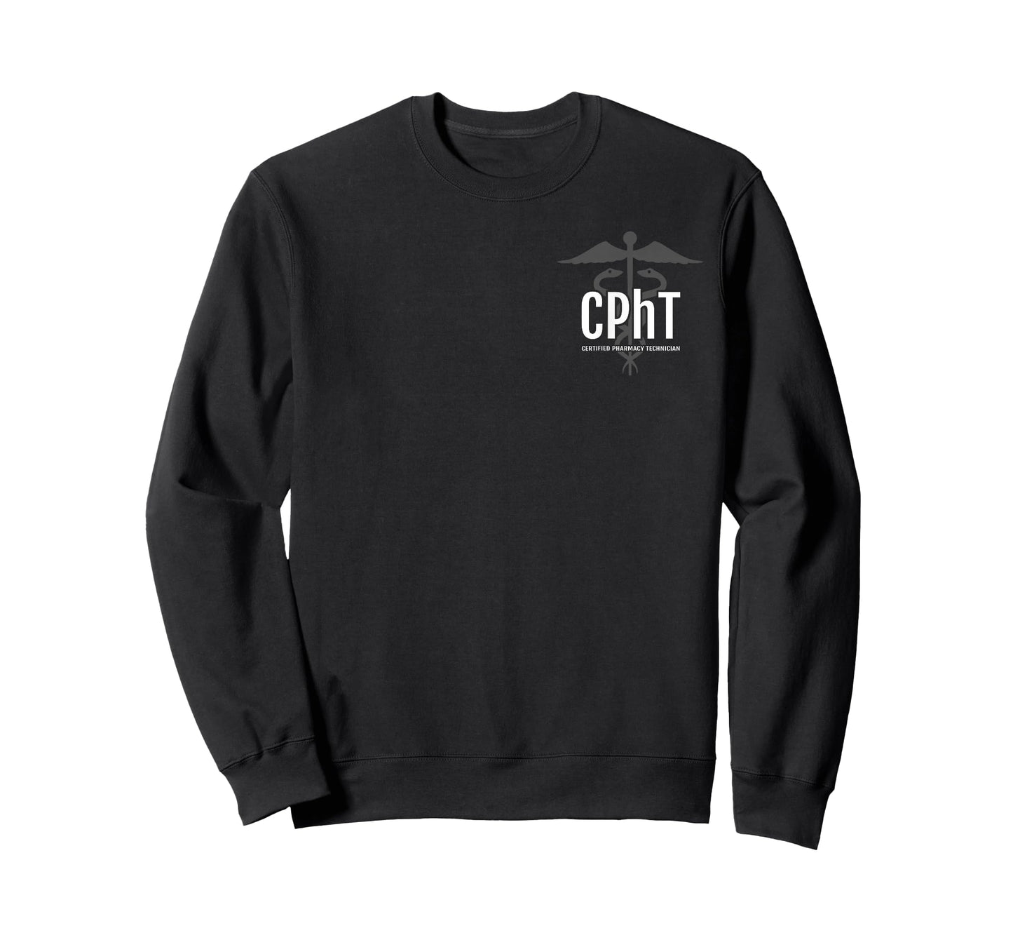 CPhT - Certified Pharmacy Technician Front/Back Professional T-Shirt