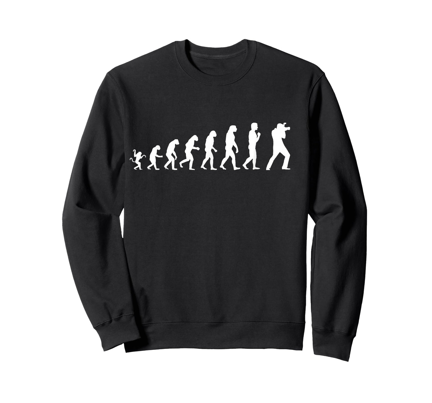 Funny Photography Evolution T-Shirt For Photographers T-Shirt