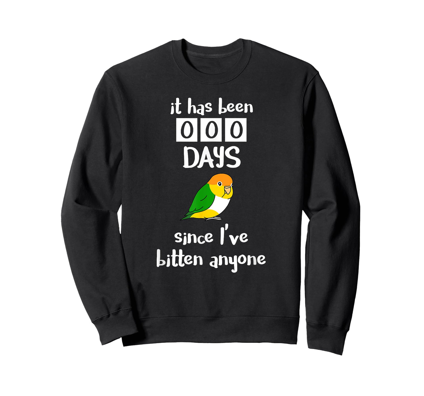Chubby Caique It has been 0 days since I've bitten anyone T-Shirt