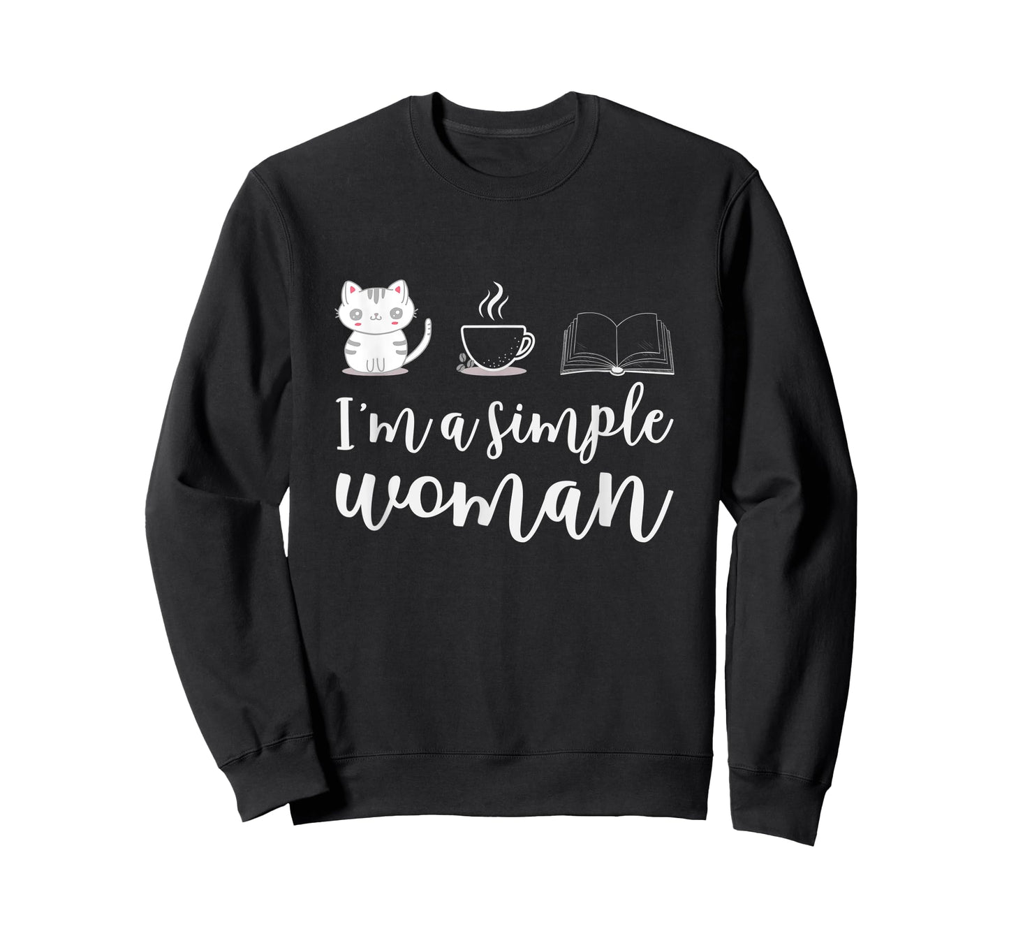 Im A Simple Woman Cat T-Shirt