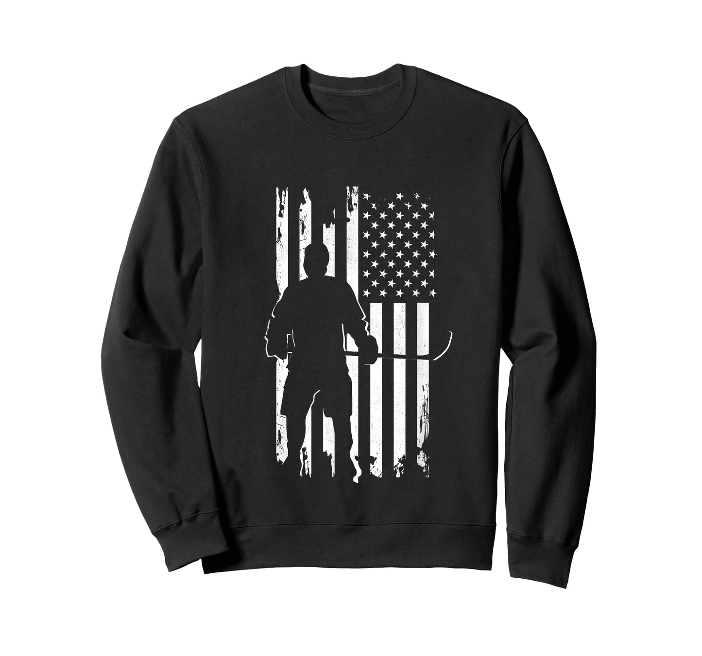 American Flag Hockey Apparel - Hockey T-Shirt