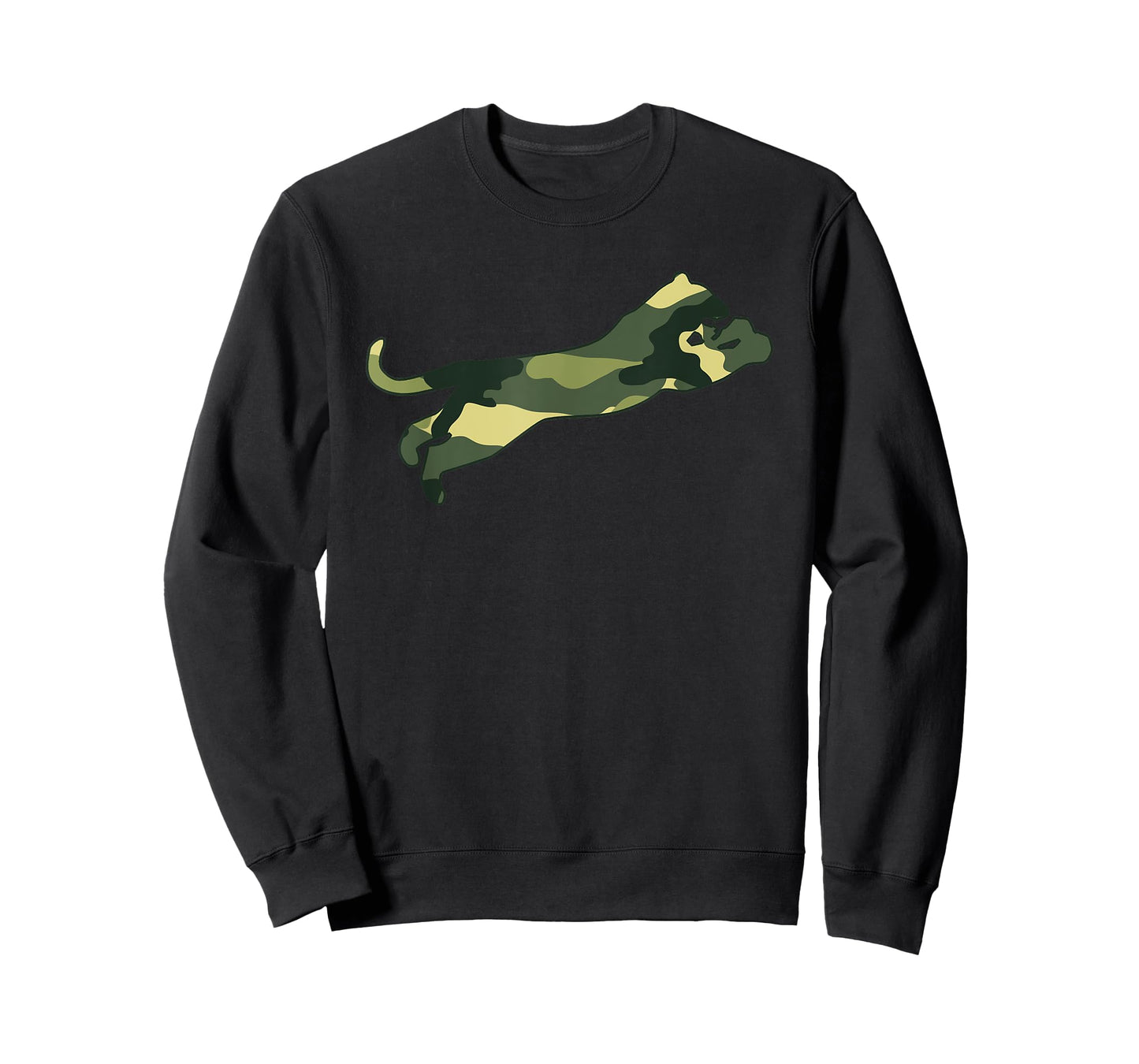 Military Cougar Camo Men Print US Puma Animal Veteran Gift T-Shirt