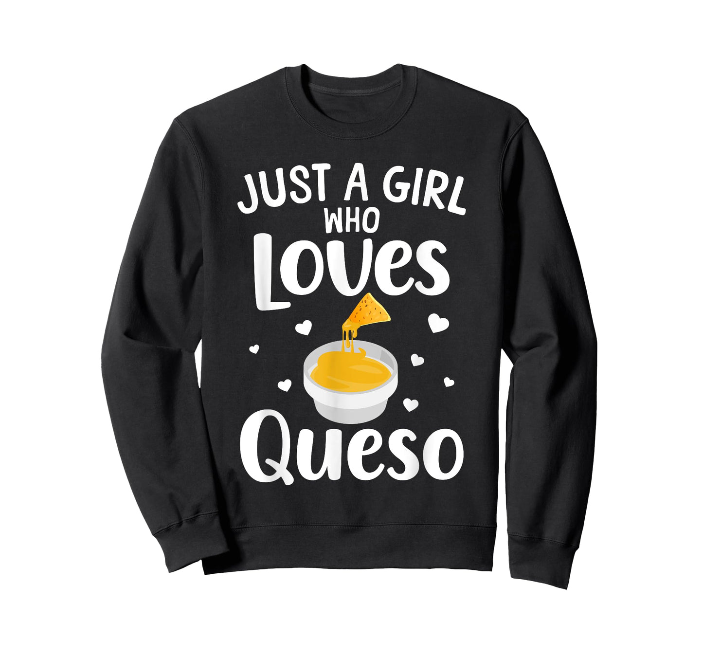 Cool Queso Art For Women Girls Cheese Chips & Queso Lovers T-Shirt