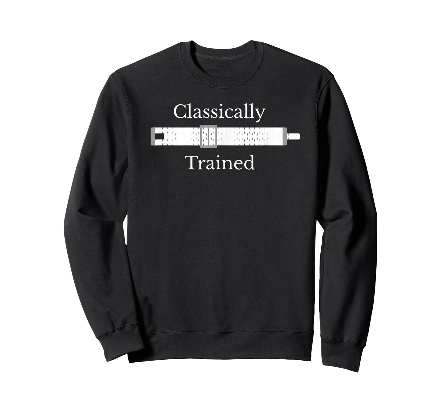 Classically Trained Slide Rule Mechanical Analog Calculator T-Shirt