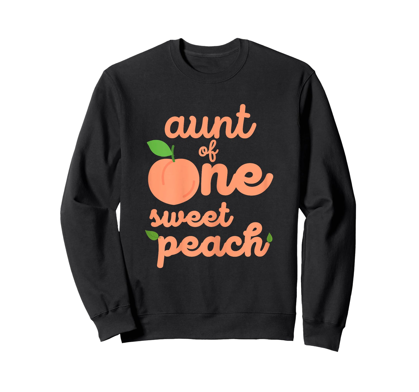 Aunt First Birthday One Sweet Peach Bday Family Matching T-Shirt