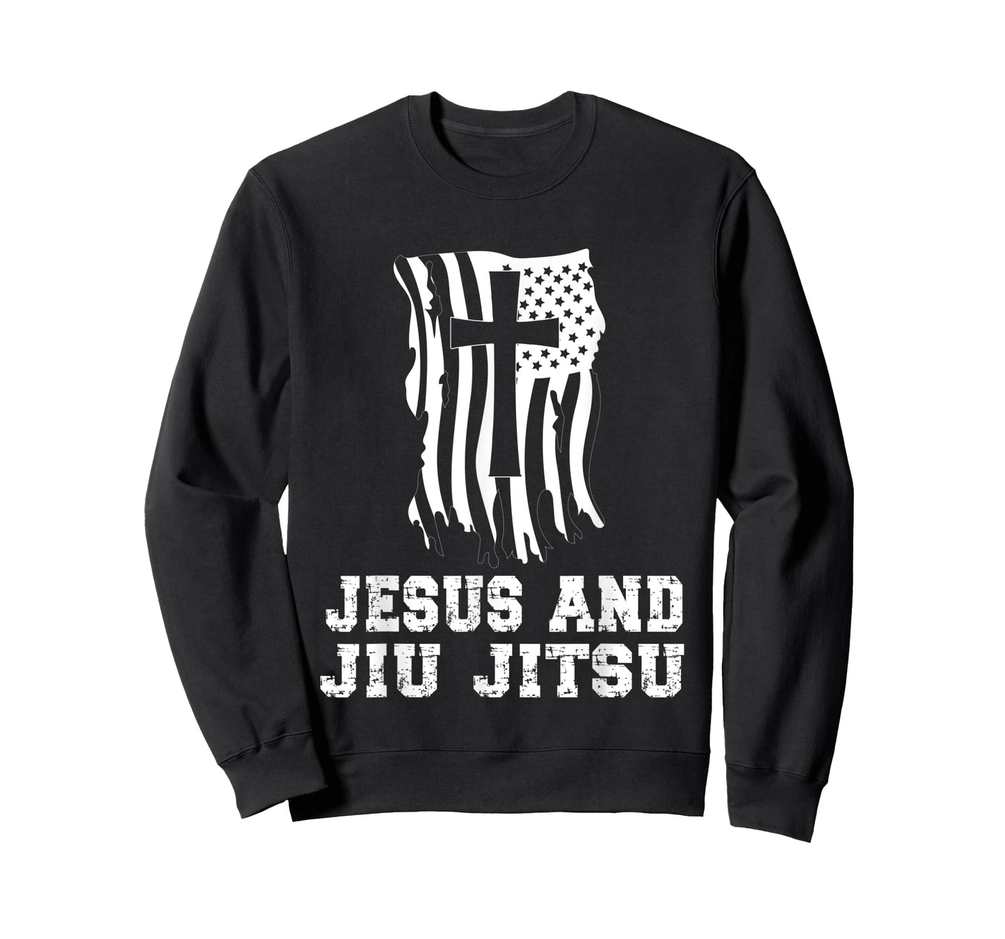 Jesus And Jiu Jitsu Design for Christian Martial Arts Fan T-Shirt