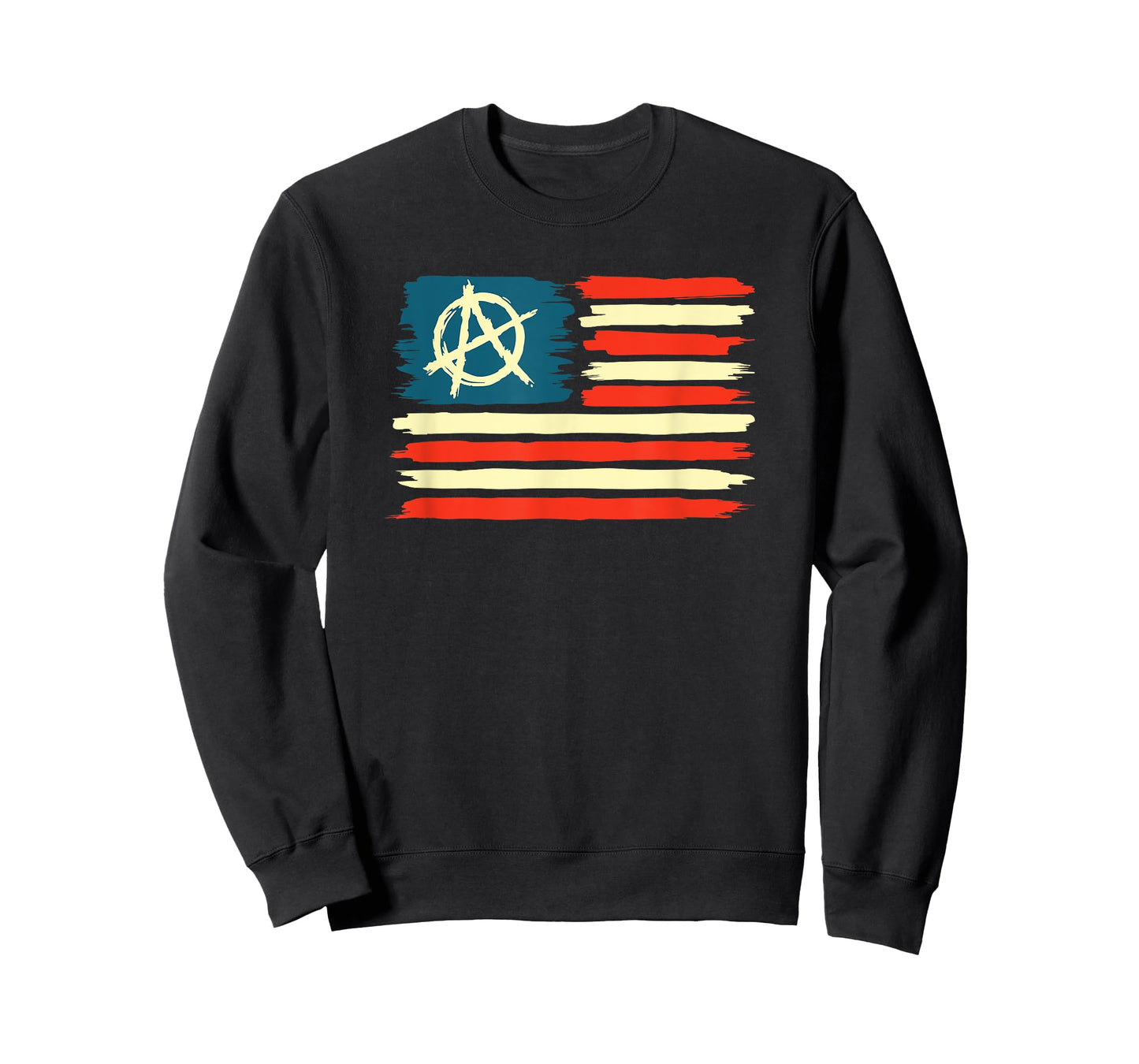 The united states of anarchy, rebellion patriotic flag T-Shirt