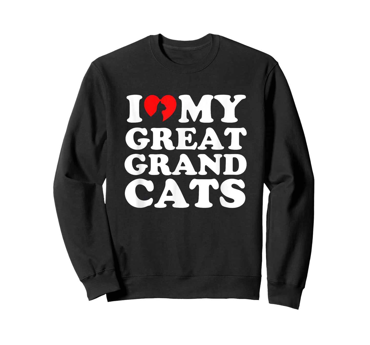 I Love My Great Grandcats T-Shirt