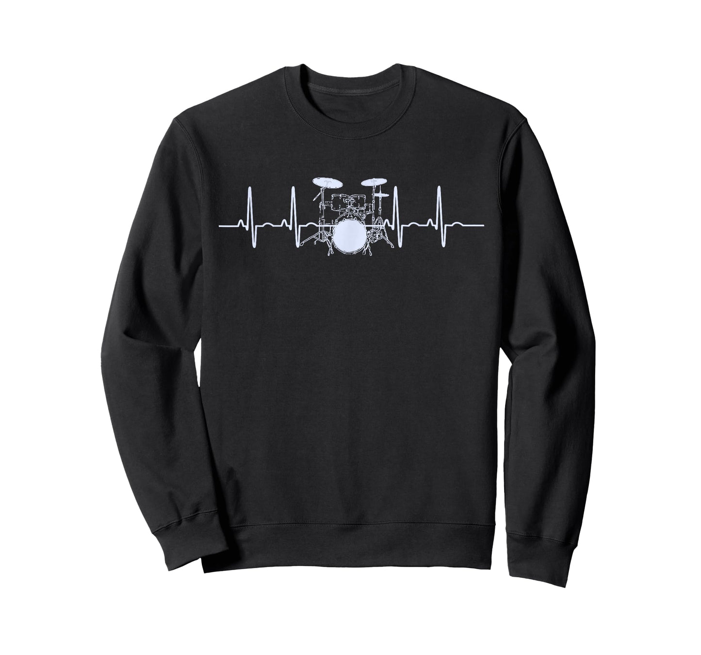 Drum Heartbeat Lifeline Music Lover Gift Drummer T-Shirt