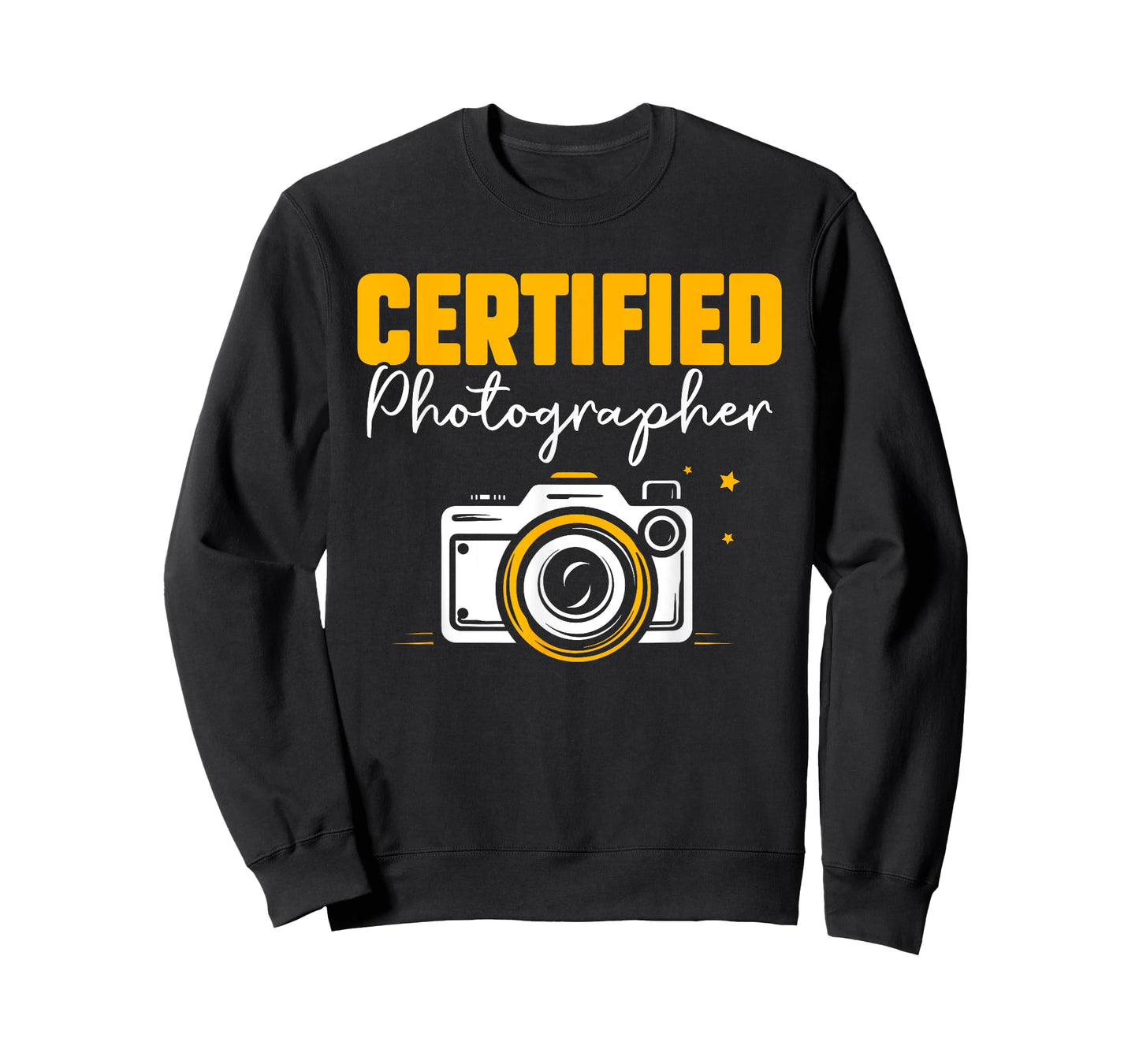 Certified Photographer Camera Job Photographers Photography T-Shirt